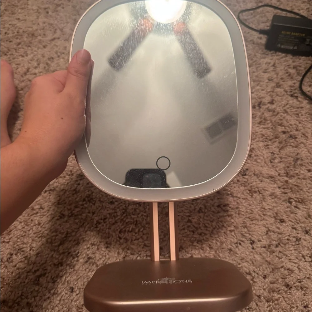 Impressions Mirror with Copper Base